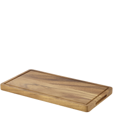 Genware Acacia Wood Serving Board GN 1/3