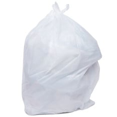 Heavy Duty Swing Bin Liners / Bin Bags 50 Litre White (Box of 500)