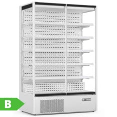 Prodis Glass Door Multideck Display Fridge 1250mm White