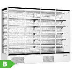 Prodis Glass Door Multideck Display Fridge 2500mm White