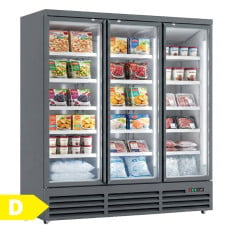 Prodis XPD1850-N-MK2 Heavy Duty Triple Door Display Freezer