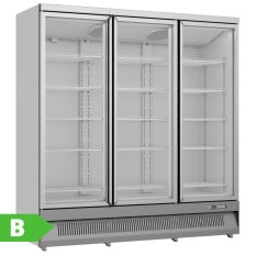 Prodis XPD1850-P-G-LE Triple Door Display Fridge 1664L