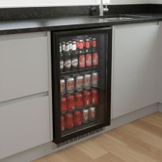 Prodis Back Bar Bottle Cooler Beer Fridge Single Door 110 Litre