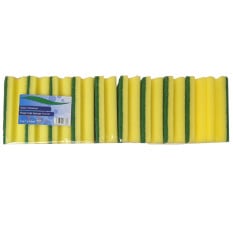 Sponge Scourer Finger Grip Large Yellow (Pack of 10)