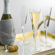 Bormioli Rocco Ypsilon Champagne Flutes 160ml/5oz (Pack of 6)