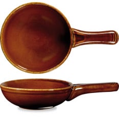 Art de Cuisine ZCAGPN11 Rustic Brown Small Skillet Pan 23cm 37cl