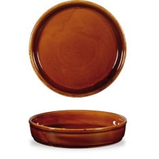 Art de Cuisine ZCAGSPD1 Rustic Brown Mezze Dish 17cm 40cl
