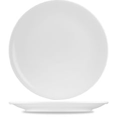 Art de Cuisine ZCAPMC271 Menu Porcelain Coupe Plate 27cm