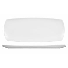 ZCAPNRPM1 Menu Porcelain Medium Rectangular Plate 35.5x14cm