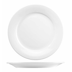 ZCAPO101 Churchill Menu Porcelain Mid Rim Plate 25.4cm