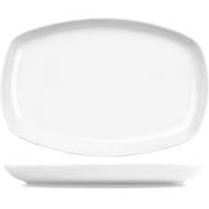 Art de Cuisine ZCAPRCPS1 Menu Porcelain Small Rectangular Platter 24.5x16cm