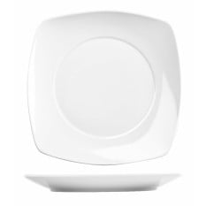 ZCAPSQPL1 Churchill Menu Porcelain Square Plate 30cm