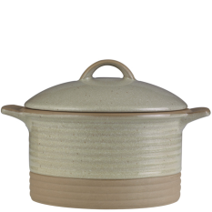 Art de Cuisine Igneous Natural Cocotte and Lid 15.9cm (Pack of 6)