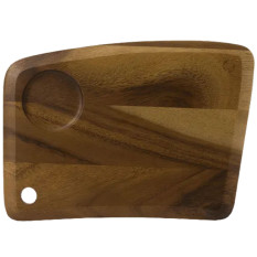 Churchill Alchemy Wood Buffetscape Geo Deli Board 29.5 x 21cm/11.61 x 8.26" (Pack of 4)