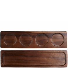 Art de Cuisine Menu Wood Medium Deli Board 9 x 30cm/3.5 x 13.81" (Pack of 4)
