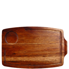 Art de Cuisine Menu Wood Serving Deli Board 22 x 34cm/8.63 x 13.38" (Pack of 6)