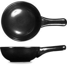 Art de Cuisine ZCBRPN21 Rustics Black Sparkle Deep Skillet Pan 24.5cm 57cl