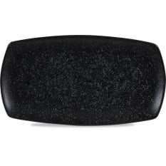 Art De Cuisine Menu Shades Caldera Ash Black Coupe Plate