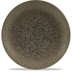 Art De Cuisine Menu Shades Caldera Flint Coupe Plate 8.4"