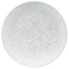 Art De Cuisine Menu Shades Caldera Chalk White Coupe Plate 27cm