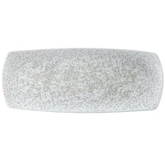 Art De Cuisine Menu Shades Caldera Chalk White Rectangle Plate
