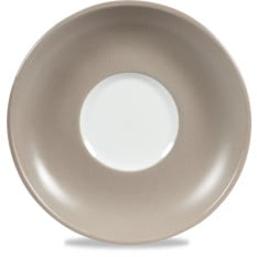 Art De Cuisine Menu Shades Smoke Saucer Medium (Pack of 6)