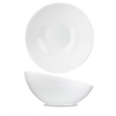 Churchill Alchemy Melamine Buffet Tilt Bowl 33cm White