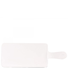 Churchill Alchemy Melamine Buffet Handled Paddle White 14.4 x 26.6cm/5.63 x 10.44" (Pack of 4)