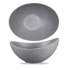 Churchill Alchemy Melamine Buffet Moonstone Bowl 36cm Granite