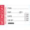 Food Rotation Label Item/Date/Use By Wednesday (Pack of 500)