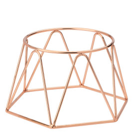 Utopia Round Riser Utopia Copper Plate Riser 16.5x13cm/6.4x5.1