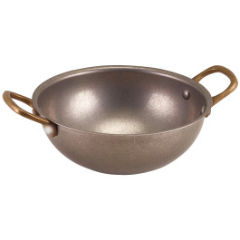 SMW16V GenWare Vintage Steel Mini Wok 15cm/6