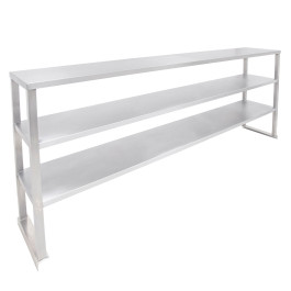 Parry Heated Gantry Chefs Rack Triple Tier 1800mm (With L Brackets)