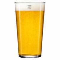 Reusable Polycarbonate Festival Pint Glasses 625ml/22oz CE/UKCA Lined Pint Nucleated (Pack of 192)