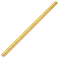 Paper Sip Straws Gold 5.5 Inch 14cm (Pack of 250)