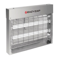 Eazyzap Energy Efficient Stainless Steel LED Fly Killer 30m