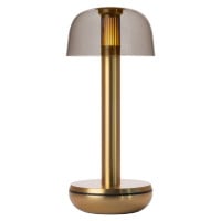 Churchill Humble Two Table Light Gold Smoked