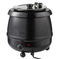 Commercial Soup Kettle 10 Litre Black
