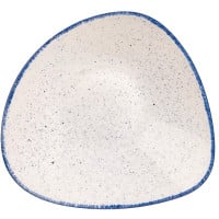 Churchill Stonecast Hints Indigo Blue Triangle Bowl 15.3cm/6" 260ml/9.15oz (Pack of 12)