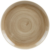 Churchill Stonecast Patina Antique Taupe Coupe Plate 28.8cm/11.31" (Pack of 12)