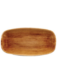 Churchill Stonecast Patina Vintage Copper Oblong Plate 15.3 x 29.8cm/6 x 11.69" (Pack of 12)
