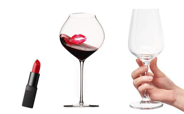 How to remove lipstick from your glassware
