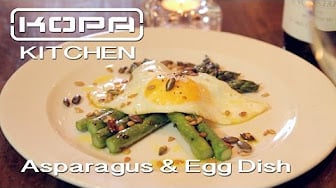 Asparagus & Egg Charcoal Oven Recipe