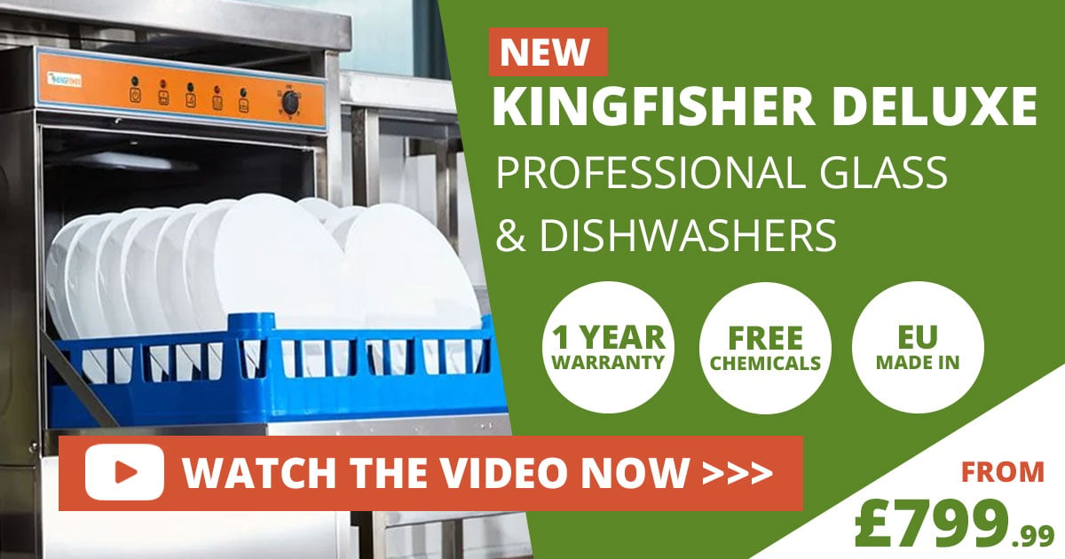 Introducing Kingfisher Deluxe Dishwashers & Glasswashers