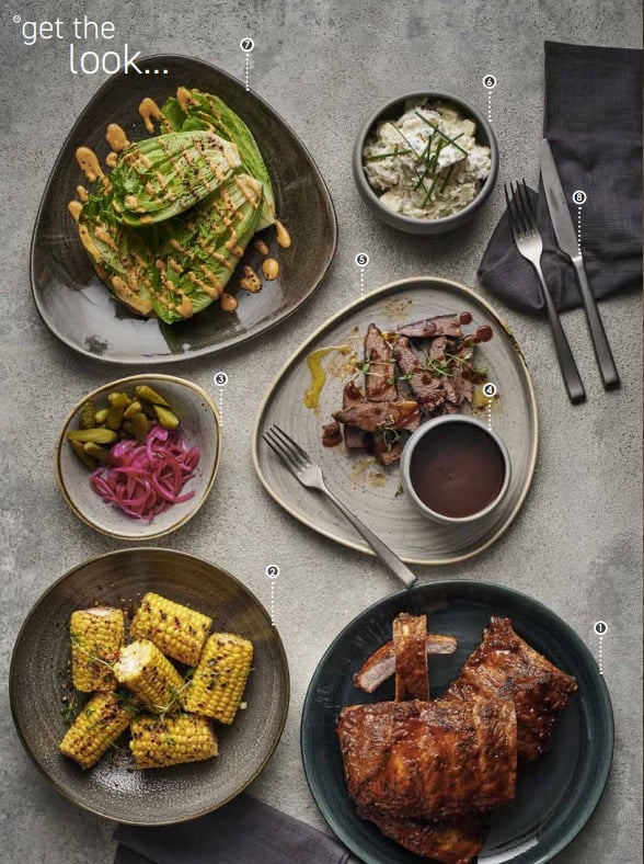 Churchill Stonecast Industrial tableware concept