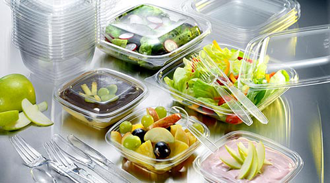 PlA plastic in the catering industry