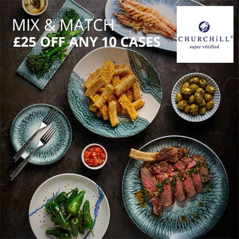 Save £25 off Churchill Crockery