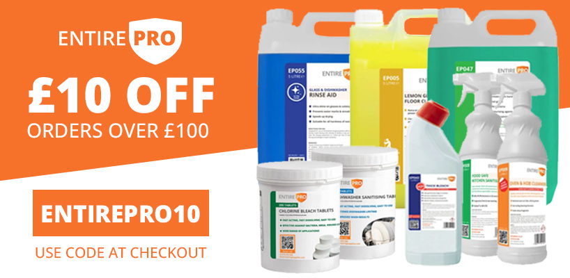 £10 OFF Cleaning Chemicals