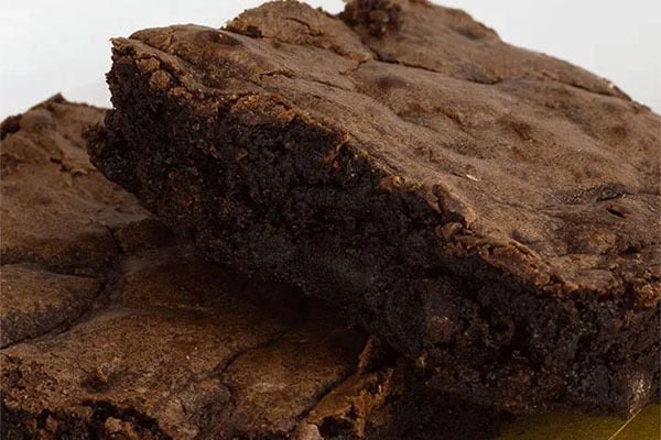 Brownies baked in a Unox SPEED.Compact oven