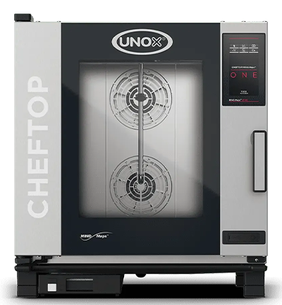 Unox CHEFTOP MIND.Maps ONE 7 tray countertop combi oven